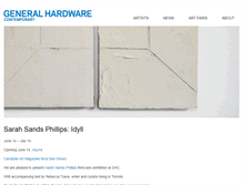 Tablet Screenshot of generalhardware.ca